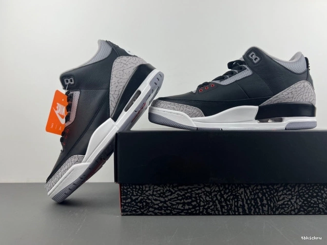 Rep TBkick Jordan DN3707-010 Black Cement 3 Air 0801